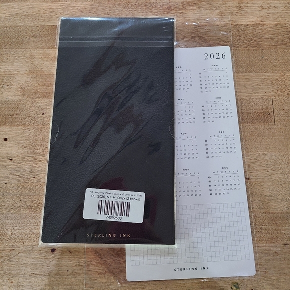 Sterling Ink N1  Horizontal weekly Planner Books (Set Of 2) For 2026 Nwt - Picture 2 of 5